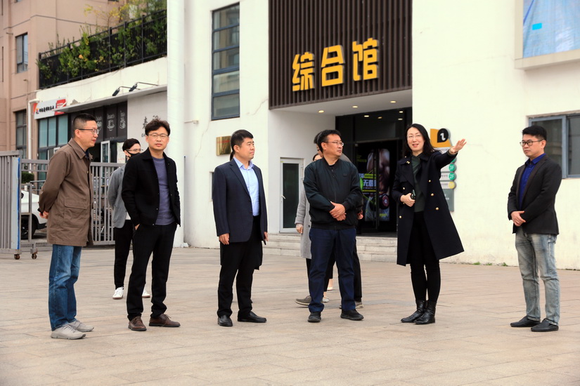 山东滨盛文旅体育产业集团有限公司董事长谷春生一行参观考察中联建业集团